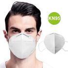 Μη υφανθε'ν KN95 που διπλώνει τις μισές κάθετες πτυχές μασκών προσώπου επίπεδες με ελαστικό Earloop