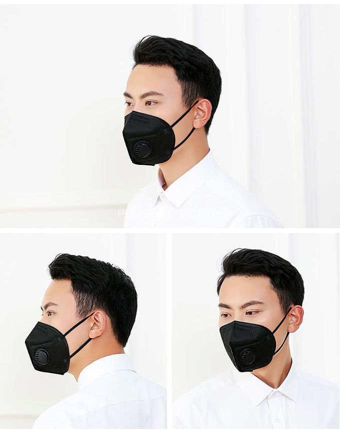 Υψηλή μάσκα σκόνης διήθησης N95/μη υφαμένη σκόνη μασκών προσώπου υφάσματος αντι