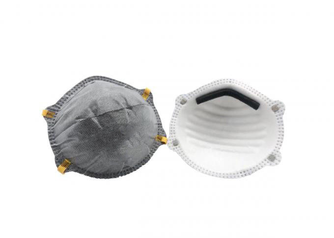 Εύκολη μάσκα αναπνευστικών συσκευών αναπνοής FFP2, ενεργό διευθετήσιμο Nosepiece μασκών προσώπου άνθρακα